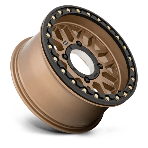 KMC Powersports KS23557040610 KS235 15X7 4X110 S-BRONZE 10MM - Truck Part Superstore