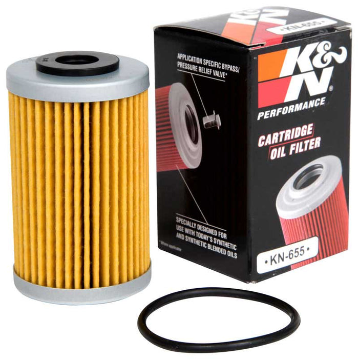 K&N KN-655 Engine Oil Filter - Truck Part Superstore