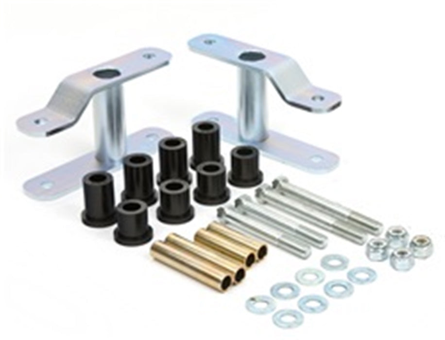 Daystar KN09107BK 05-14 Nissan Frontier 1.5 Inch Rear Greasable Shackles Daystar - Truck Part Superstore