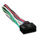 Metra Electronics KN16-0001 TURBOWire; SmartCable; Universal; For Kenwood 16-Pin; Incl. 5.5 in. Wires; - Truck Part Superstore
