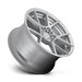 Rotiform 1PC R1381985F8+45 R138 19X8.5 5X112 GL-SLVR-BRSH 45MM - Truck Part Superstore