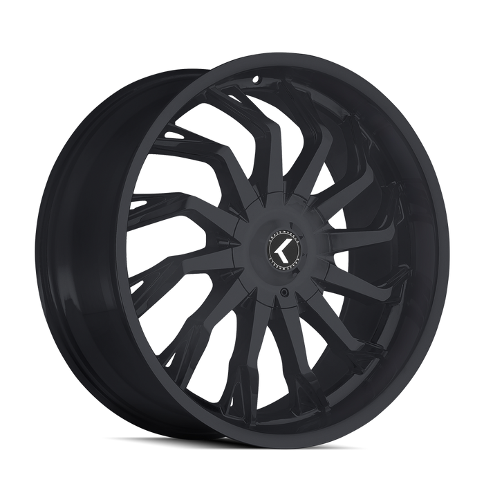 KRAZE KR142-26137B30 KR142-261050B SCRILLA (KR142) SATIN BLACK 26X10 6-135/6-139.730mm 100.3mm - Truck Part Superstore