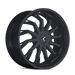 KRAZE KR142-22937B30 KR142-229550B SCRILLA (KR142) SATIN BLACK 22X9.5 6-135/6-139.730mm 100.3mm - Truck Part Superstore