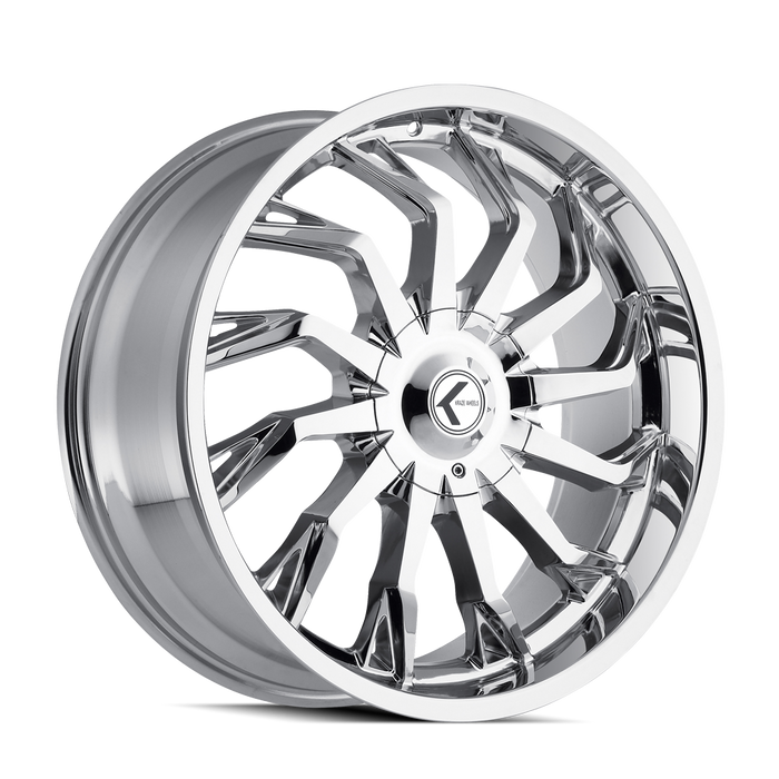 KRAZE KR142-22918C18 KR142-229528C SCRILLA (KR142) CHROME 22X9.5 5-115/5-12018mm 74.1mm - Truck Part Superstore