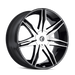 KRAZE KR143-26137BM30 KR143-261050BM EPIC (KR143) BLACK/MACHINED 26X10 6-135/6-139.730mm 100.3mm - Truck Part Superstore