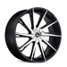 KRAZE KR144-22918BM18 KR144-229528BM SWAGG (KR144) BLACK/MACHINED 22X9.5 5-115/5-12018mm 74.1mm - Truck Part Superstore