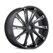 KRAZE KR144-24937M30 KR144-249550M SWAGG (KR144) BLACK/MILLED 24X9.5 6-135/6-139.730mm 100.3mm - Truck Part Superstore