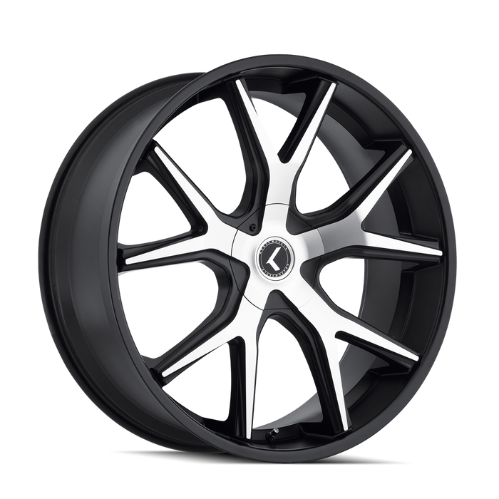 KRAZE KR146-26152BM18 KR146-261025BM SPLTZ (KR146) BLACK/MACHINED 26X10 5-127/5-139.718mm 87mm - Truck Part Superstore