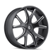 KRAZE KR146-22918M18 KR146-229528M SPLTZ (KR146) BLACK/MILLED 22X9.5 5-115/5-12018mm 74.1mm - Truck Part Superstore