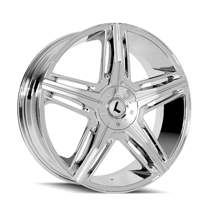 KRAZE KR158-2814C40 KR158-28514C HYPE (KR158) CHROME 20X8.5 5-108/5-114.340mm 73mm - Truck Part Superstore