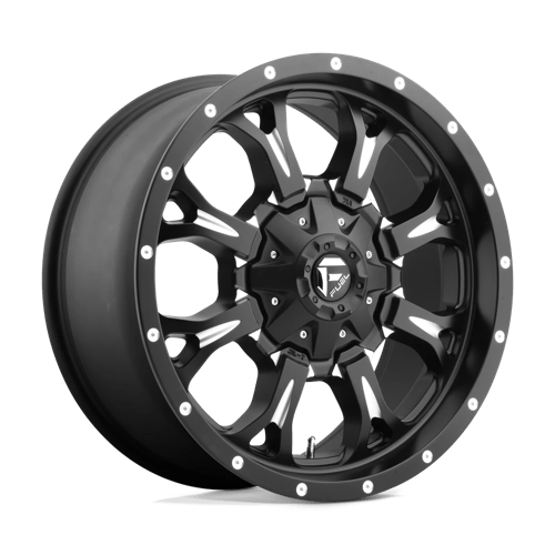 Fuel 1PC D51720909857 D517 20X9 6X135/5.5 MT-BLK-MIL 20MM - Truck Part Superstore