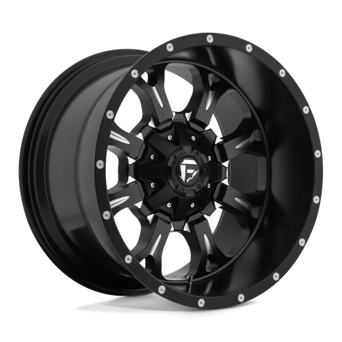 Fuel 1PC D51720209847 D517 20X12 6X135/5.5 MT-BLK-MIL -44MM - Truck Part Superstore