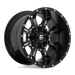 Fuel 1PC D51720209847 D517 20X12 6X135/5.5 MT-BLK-MIL -44MM - Truck Part Superstore