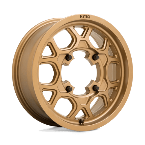 KMC Powersports KS13356044638 KS133 15X6 4X156 M-BRONZE 38MM - Truck Part Superstore