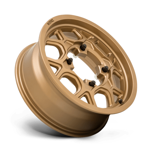 KMC Powersports KS13356044638 KS133 15X6 4X156 M-BRONZE 38MM - Truck Part Superstore