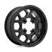 KMC Powersports KS13356048738 KS133 15X6 4X137 S-BLK 38MM - Truck Part Superstore