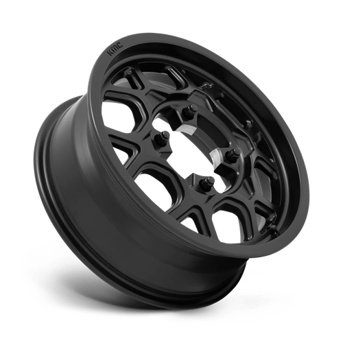 KMC Powersports KS13356048738 KS133 15X6 4X137 S-BLK 38MM - Truck Part Superstore