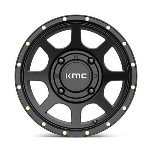 KMC Powersports KS13447048710 KS134 14X7 4X137 S-BLK 10MM - Truck Part Superstore