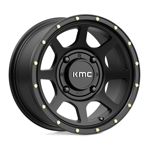 KMC Powersports KS13447048710 KS134 14X7 4X137 S-BLK 10MM - Truck Part Superstore