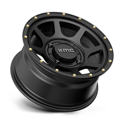 KMC Powersports KS13447044710 KS134 14X7 4X156 S-BLK 10MM - Truck Part Superstore