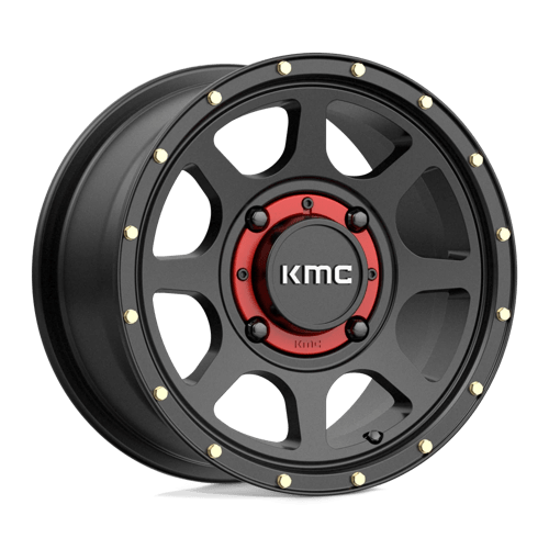 KMC Powersports KS13447044738 KS134 14X7 4X156 S-BLK 38MM - Truck Part Superstore