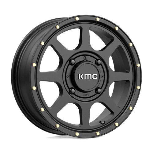 KMC Powersports KS13456048738 KS134 15X6 4X137 S-BLK 38MM - Truck Part Superstore