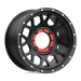KMC Powersports KS13547044710 KS135 14X7 4X156 S-BLK 10MM - Truck Part Superstore