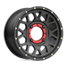 KMC Powersports KS13547044738 KS135 14X7 4X156 S-BLK 38MM - Truck Part Superstore