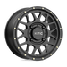 KMC Powersports KS13556044738 KS135 15X6 4X156 S-BLK 38MM - Truck Part Superstore
