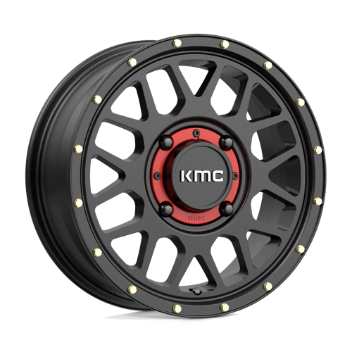 KMC Powersports KS13556044738 KS135 15X6 4X156 S-BLK 38MM - Truck Part Superstore