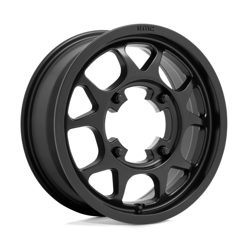 KMC Powersports KS13656048738 KS136 15X6 4X137 S-BLK 38MM - Truck Part Superstore