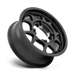 KMC Powersports KS13656048738 KS136 15X6 4X137 S-BLK 38MM - Truck Part Superstore