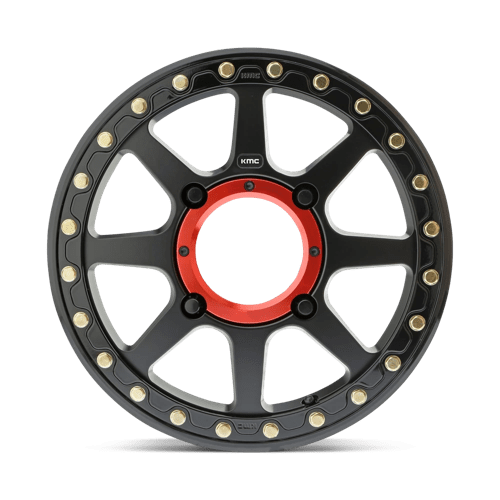 KMC Powersports KS23447044738 KS234 14X7 4X156 S-BLK 38MM - Truck Part Superstore