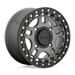KMC Powersports KS24047044438 KS240 14X7 4X156 G-MTL BLK-RING 38MM - Truck Part Superstore