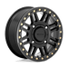 KMC Powersports KS25056044738 KS250 15X6 4X156 S-BLK BLK-RING 38MM - Truck Part Superstore