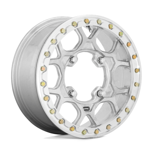KMC Powersports KS43356044538A KS433 15X6 4X156 RAW-MACH-FRG 38MM - Truck Part Superstore