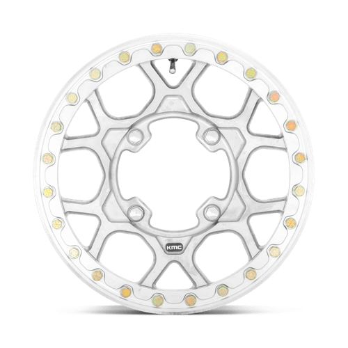 KMC Powersports KS43356044538A KS433 15X6 4X156 RAW-MACH-FRG 38MM - Truck Part Superstore