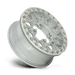 KMC Powersports KS43556048538A KS435 15X6 4X137 RAW-MACH-FRG 38MM - Truck Part Superstore