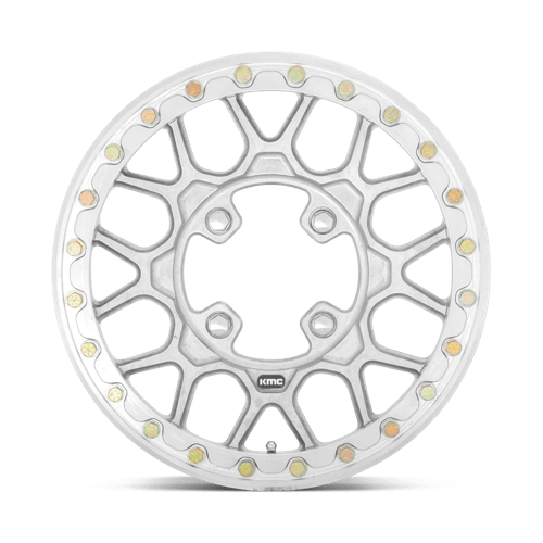 KMC Powersports KS43556048538A KS435 15X6 4X137 RAW-MACH-FRG 38MM - Truck Part Superstore