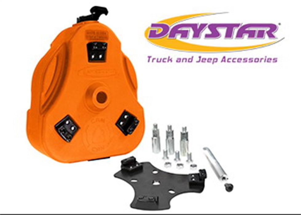 Daystar KT71001OR 07-14 FJ Cruiser Cam Can Trail Box Orange W/ Toyota Tire Mount Daystar - Truck Part Superstore