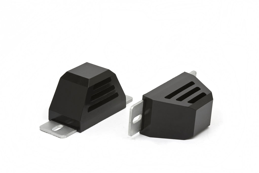 Daystar KU09017BK Bump Stop W/ Slotted Mount Plate Comp Style 3 Inch Tall 4.5 Inch Long 2.5 Inch Wide Daystar - Truck Part Superstore