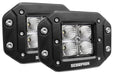 Daystar KU09142BK Alpha LED Pod; Flood Beam; - Truck Part Superstore