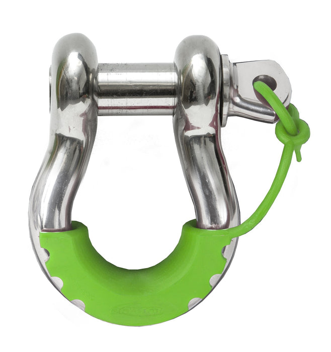 Daystar KU70058FG Locking D Ring Isolators Fluorescent Green Pair Daystar - Truck Part Superstore