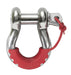 Daystar KU70058RE Locking D Ring Isolators Red Pair Daystar - Truck Part Superstore