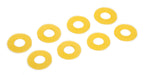 Daystar KU71074YL D-RING / Shackle Washers Set Of 8 Yellow Daystar - Truck Part Superstore