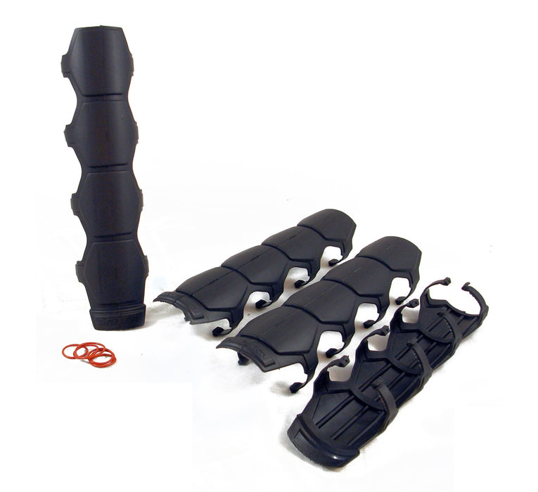 Daystar KU71127BK Universal Shock and Steering Stabilizer Armor Black Includes Mounting Rings Set of 4 Daystar - Truck Part Superstore