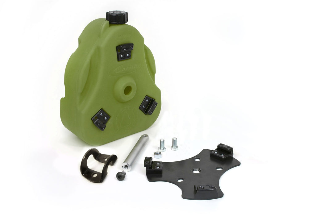 Daystar KU71129GN Cam Can Green Non-Flammable Liquids 2 Gallon W/ 1.5 Inch Roll Bar Mount Includes Spout Daystar - Truck Part Superstore