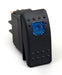 Daystar KU80011 Rocker Switch Blue Light 20 AMP Single Pole Daystar - Truck Part Superstore
