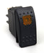 Daystar KU80013 Rocker Switch Amber Light 20 AMP Single Pole Daystar - Truck Part Superstore