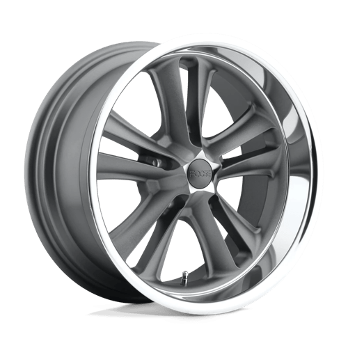 Foose 1PC F09918956152 F99 18X9.5 5X4.75 MT-GNMTL-MACH 01MM - Truck Part Superstore